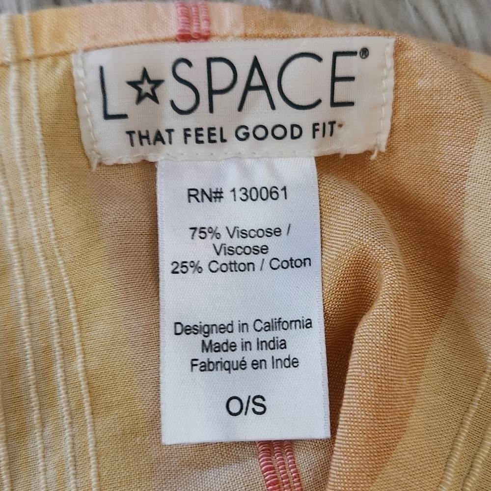 Nwot L*SPACE - SALINAS SARONG - COZUMEL STRIPE - Picture 8 of 8